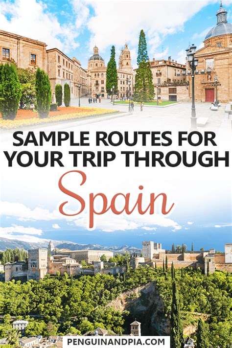 spain trip package itinerary